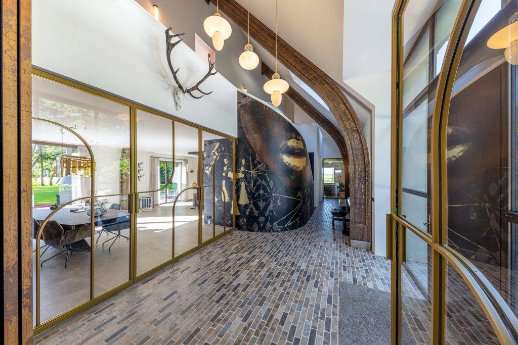 interieur woonboerderij in de polder 