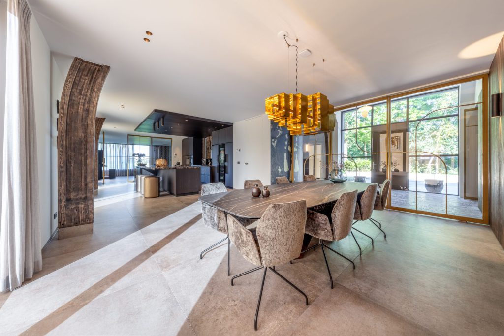 interieur woonboerderij in de polder 