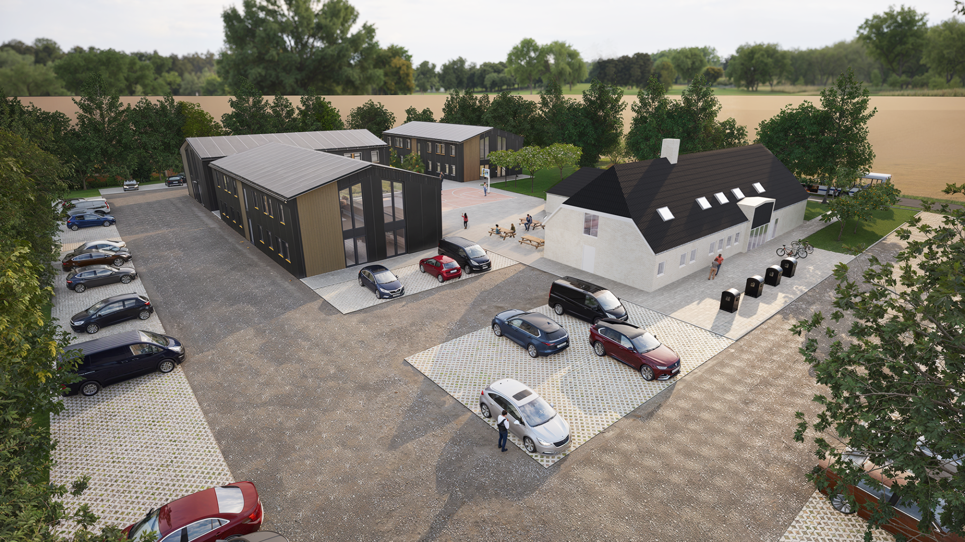 Render vrijstaande woning