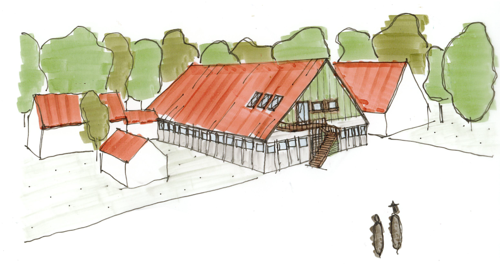 Schets wonen in de noordoostpolder (Tollebeek)