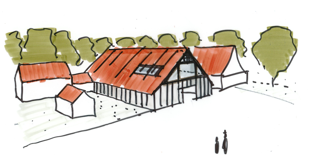 Schets wonen in de noordoostpolder (Tollebeek)