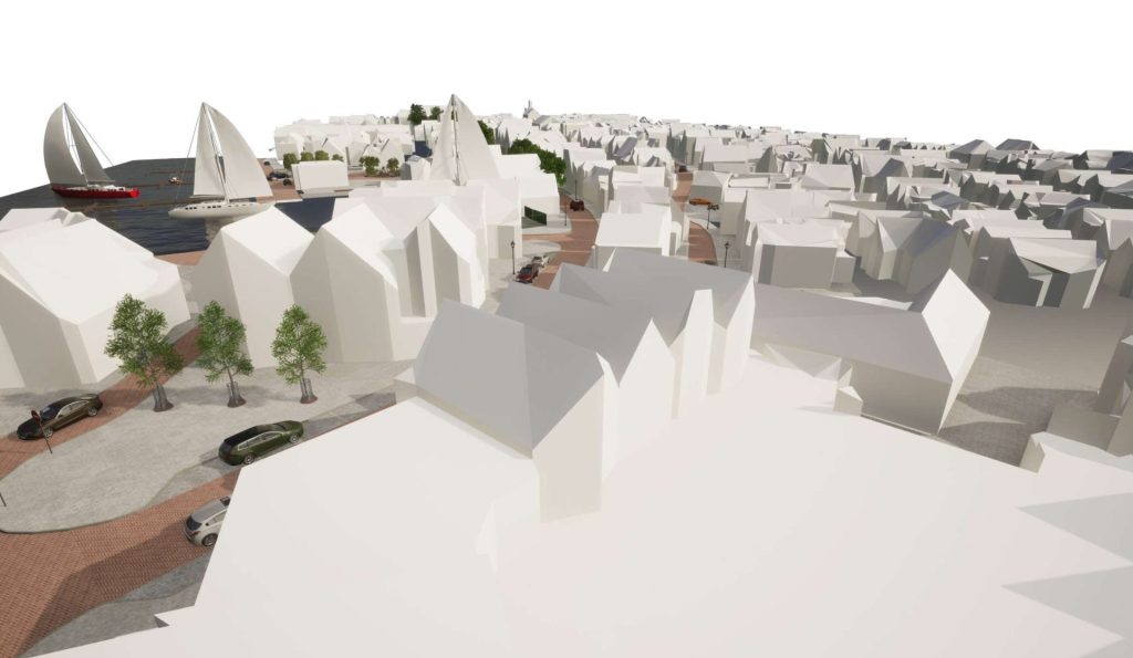 Render Oude Dorp Urk